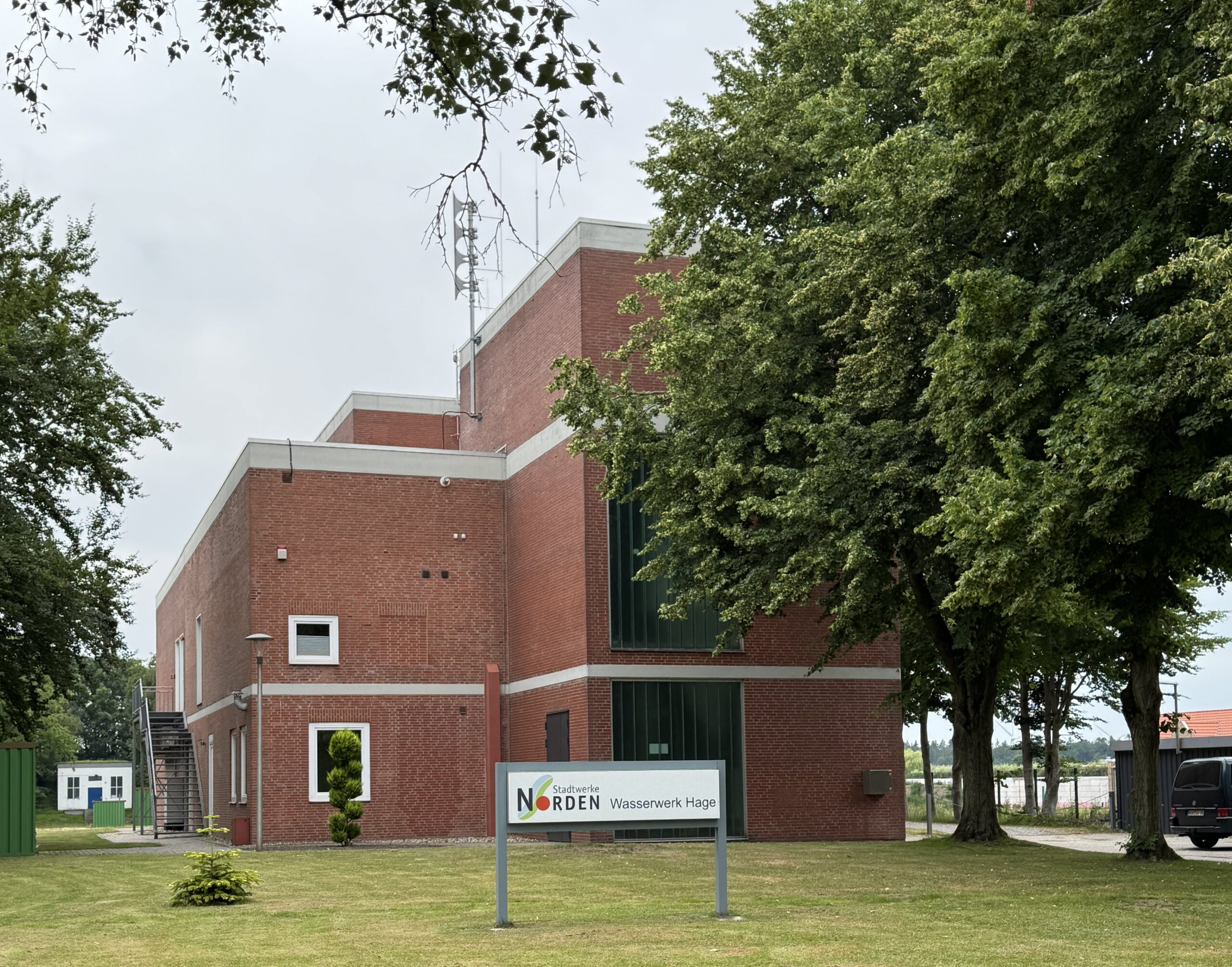 Wasserwerk in Hage – weitere Millioneninvestition